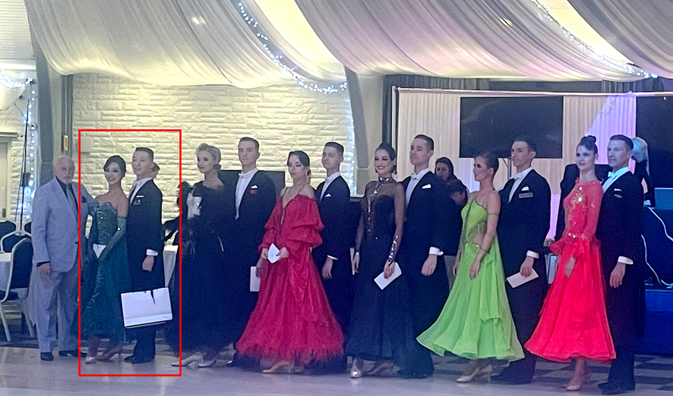 晏子翔、张耀先(左一)Imperial Open Amateur Ballroom 业余摩登冠军 晏子翔、张耀先(左一)Imperial Open Amateur Ballroom 业余摩登冠军